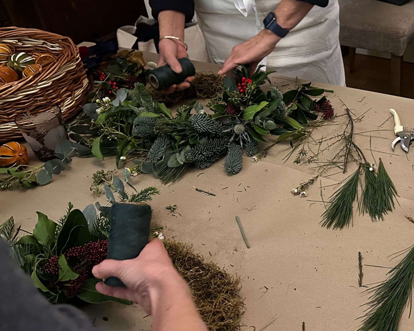 Private Christmas Wreathmaking Workshops
