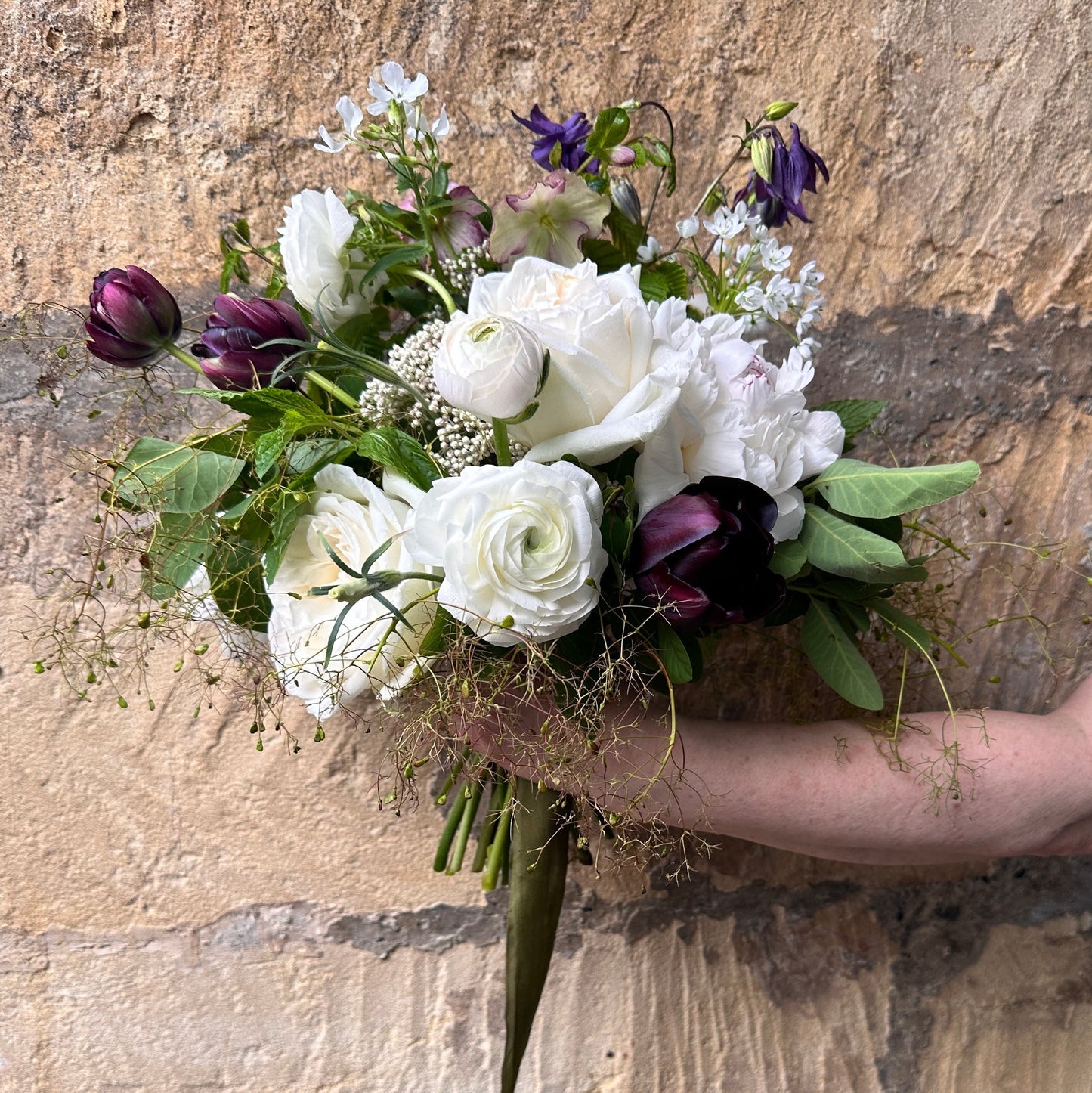 September Best of British Flowers - Bouquet Workshop - Crawley, Winchester, Hampshire