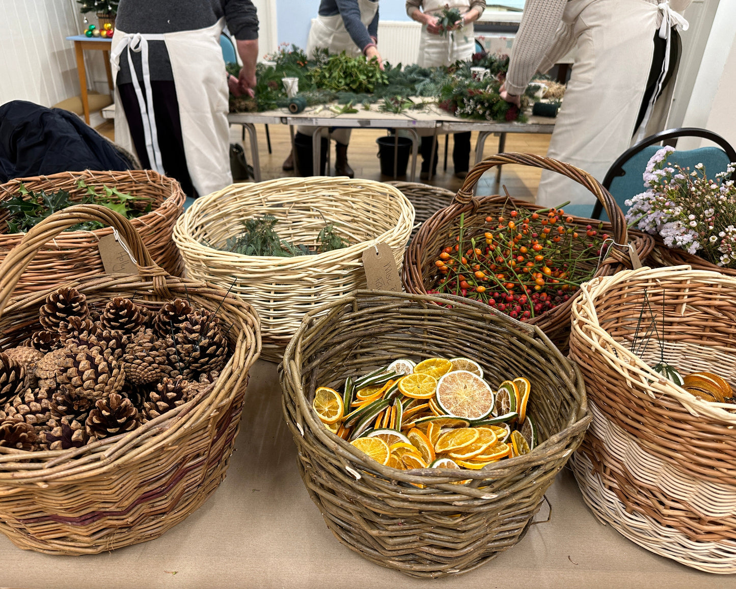 Christmas Wreath Making Workshop - Stockbridge