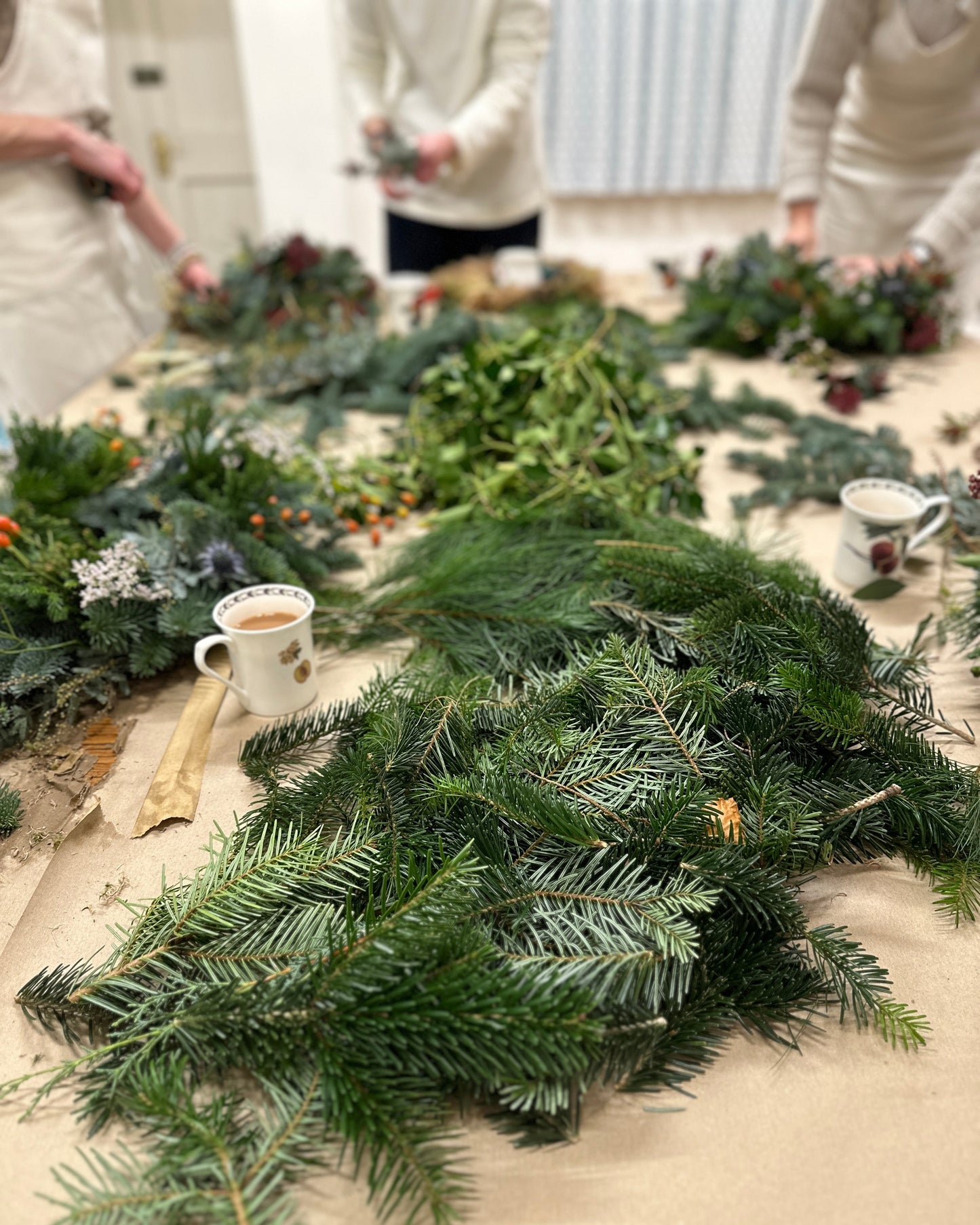 Christmas Wreath Making Workshop - Stockbridge