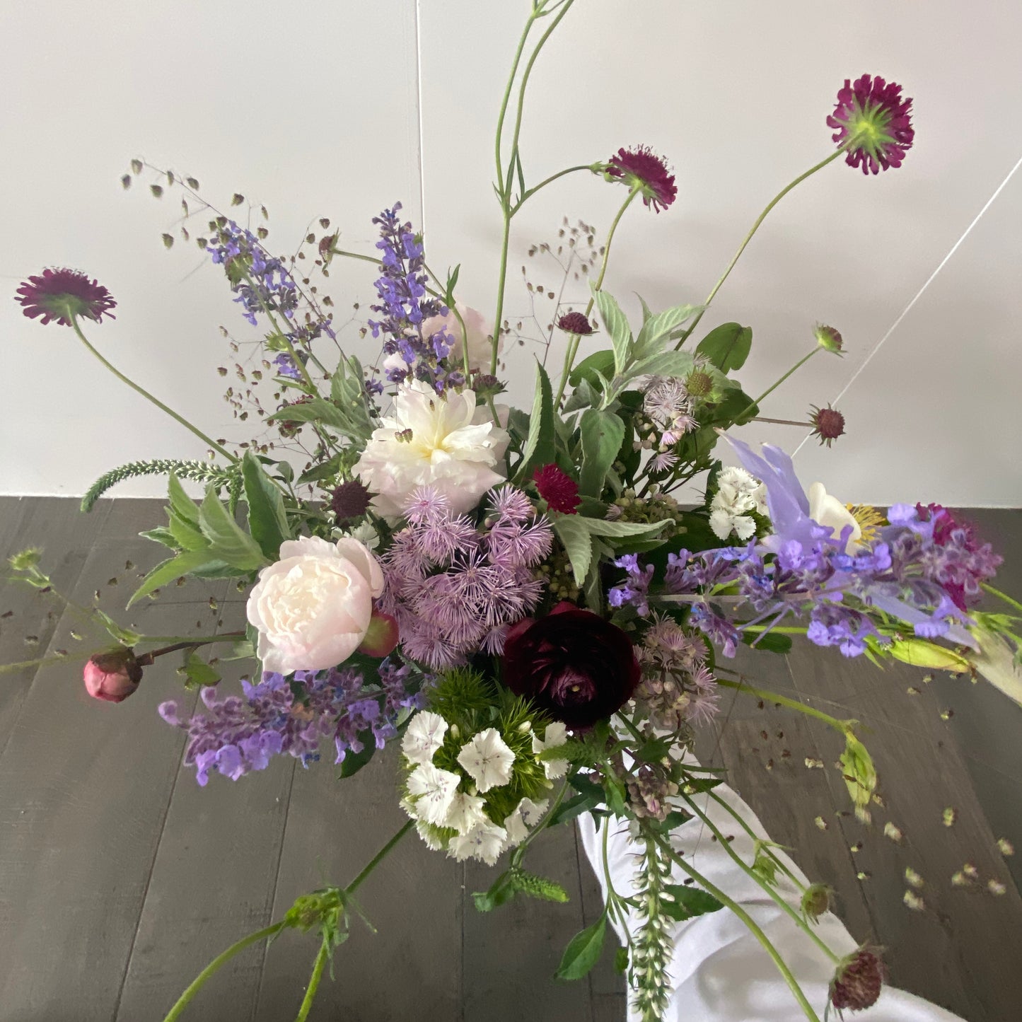 September Best of British Flowers - Bouquet Workshop - Crawley, Winchester, Hampshire