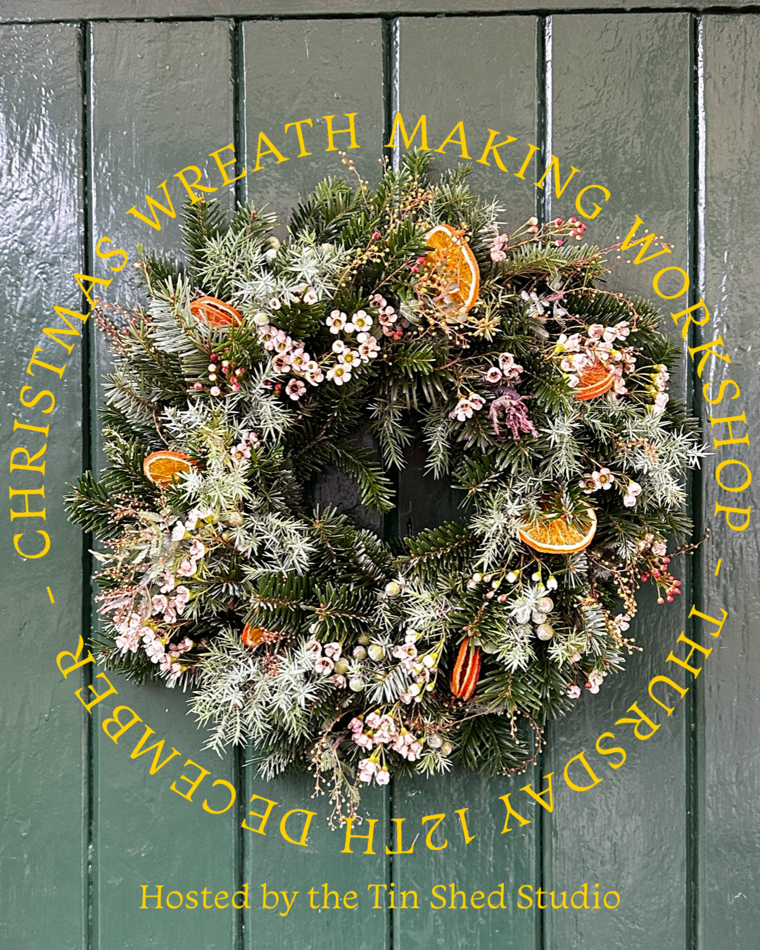 Christmas Wreathmaking Workshop - Stockbridge